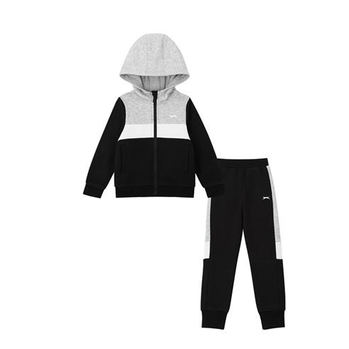 Slazenger - Fleece Full Zip Track Suit Infant Boys