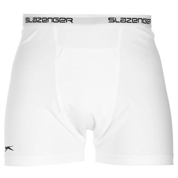 White - Slazenger - Mens Cricket Boxer