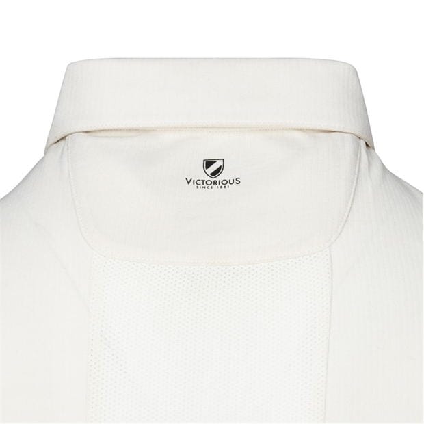 White - Slazenger - Aero Cricket Shirt Adults