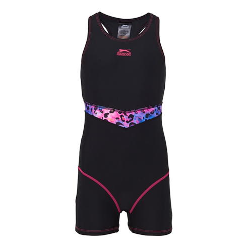 Slazenger - Splice Boyleg Swimsuit Girls