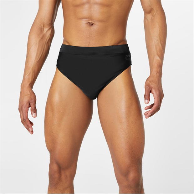 Black - Slazenger - Mens Swimming Trunks