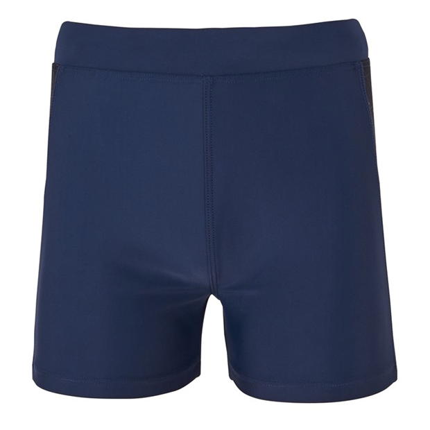 Navy/Black - Slazenger - Splice Swimming Shorts Junior Boys