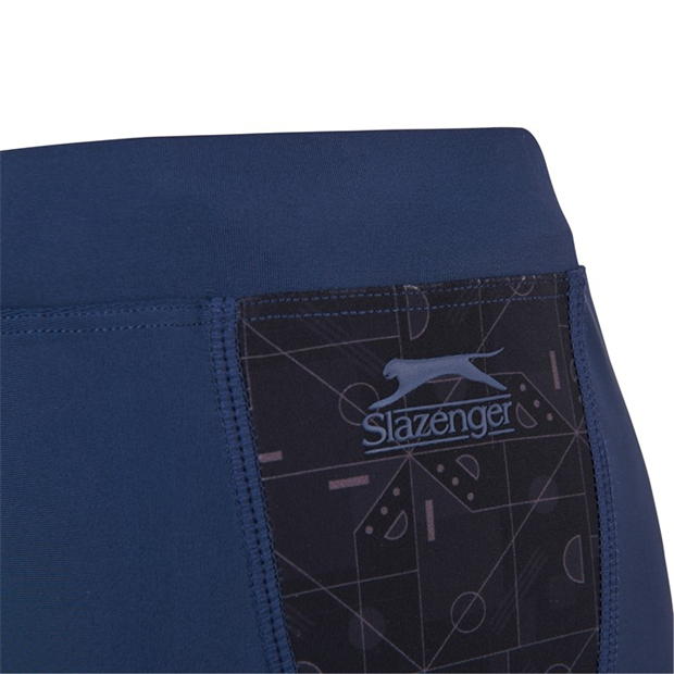 Navy/Black - Slazenger - Splice Swimming Shorts Junior Boys