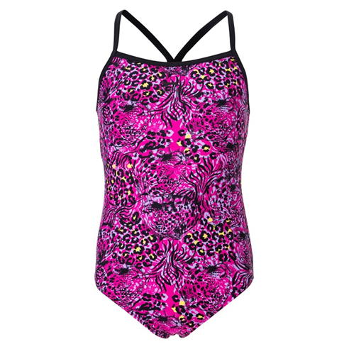 Slazenger - Mesh Back Swimsuit Junior Girls