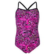 Mesh Back Swimsuit Junior Girls