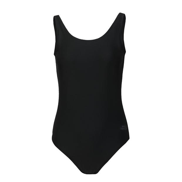 Black - Slazenger - LYCRA® XTRA LIFE ™ Basic Swimsuit Ladies