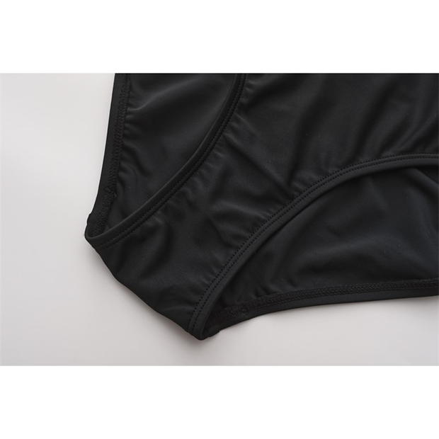 Black - Slazenger - LYCRA® XTRA LIFE ™ Basic Swimsuit Ladies