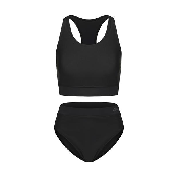 Black - Slazenger - Sport LYCRA® XTRA LIFE™ Bikini Set Womens