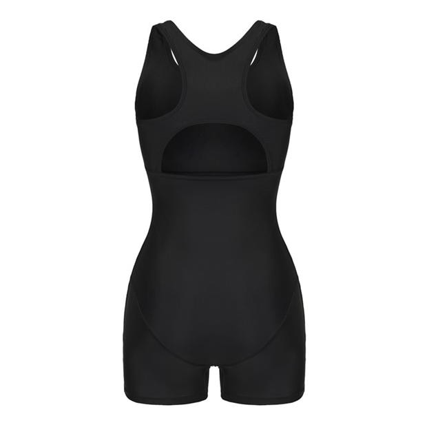 Black - Slazenger - LYCRA® XTRA LIFE™ Boyleg Swimsuit Ladies