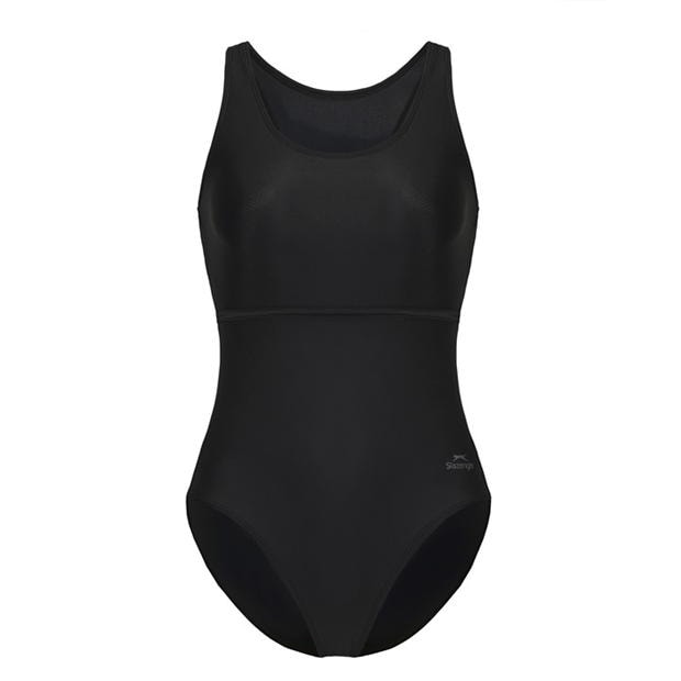 Black - Slazenger - Racer Back LYCRA® XTRA LIFE™ Swimsuit Ladies