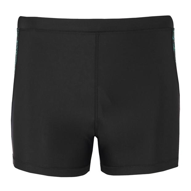 Black/Green - Slazenger - Splice Swimming Boxers Mens