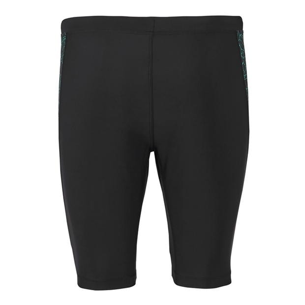 Black/Green - Slazenger - Splice Swimming Jammers Mens