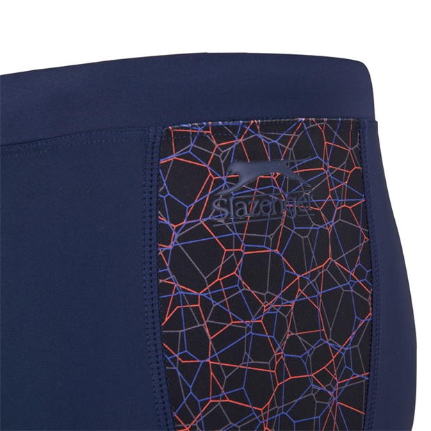 Navy/Red - Slazenger - Splice Swimming Jammers Mens