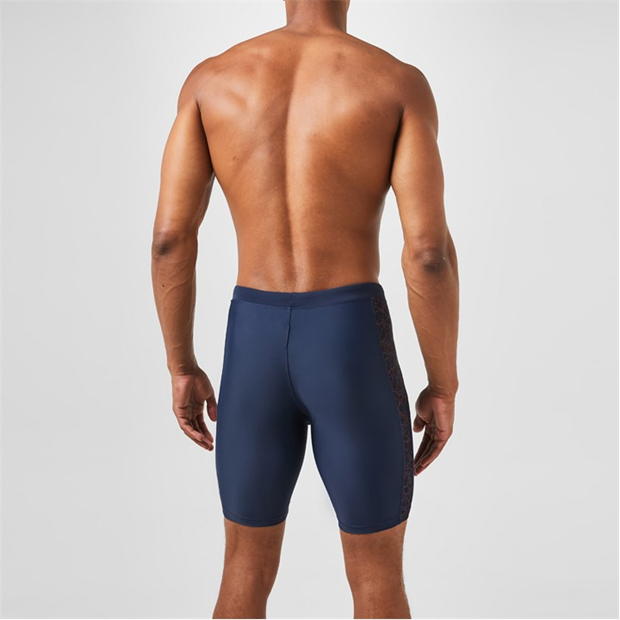 Navy/Red - Slazenger - Splice Swimming Jammers Mens