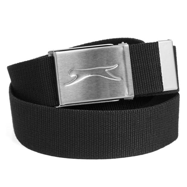 Black - Slazenger - Classic Webbed Belt