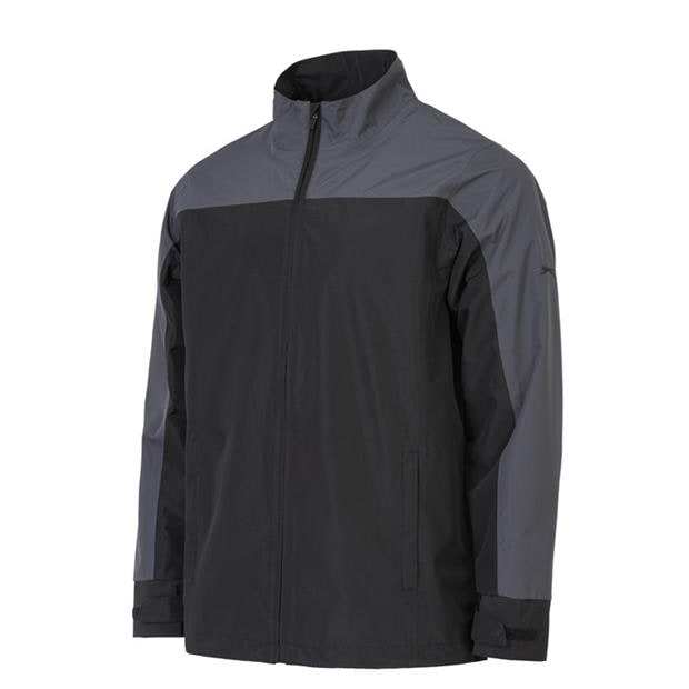 Black - Slazenger - Slazenger Men's Waterproof Golf Jacket