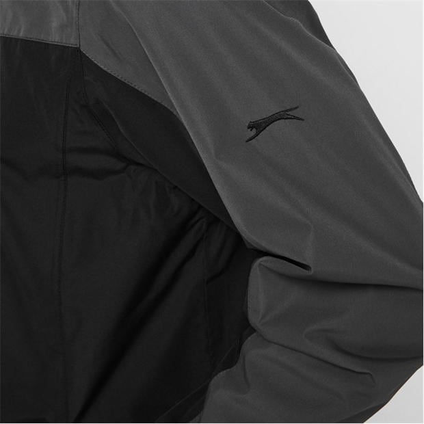 Black - Slazenger - Slazenger Men's Waterproof Golf Jacket