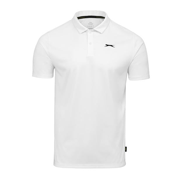 White - Slazenger - Golf Solid Polo