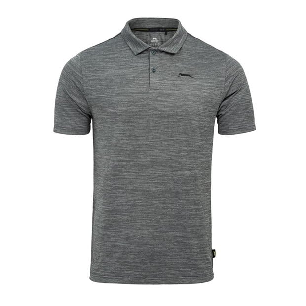 Grey Marl - Slazenger - Golf Solid Polo