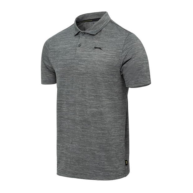 Grey Marl - Slazenger - Golf Solid Polo