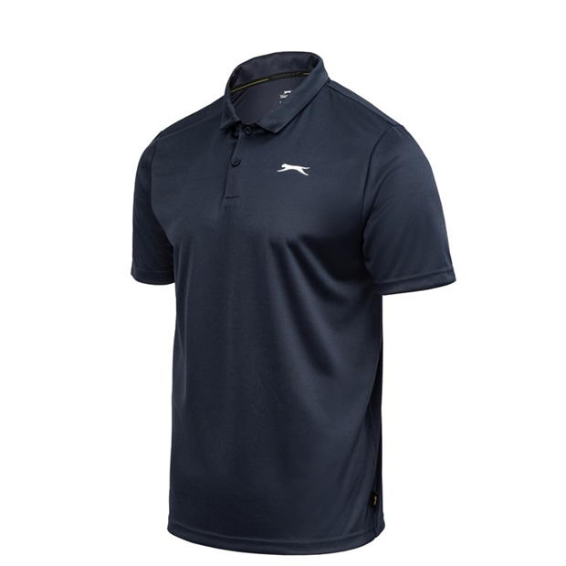 Navy - Slazenger - Golf Solid Polo