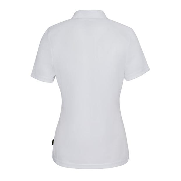 White - Slazenger - Plain Polo Shirt Womens