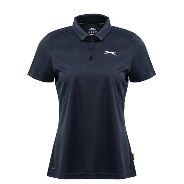 Navy - Slazenger - Plain Polo Shirt Womens