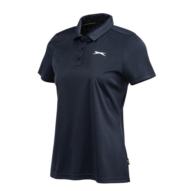 Navy - Slazenger - Plain Polo Shirt Womens