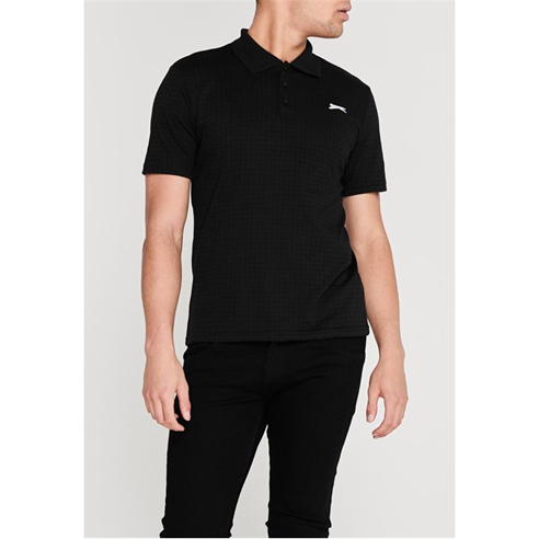 Slazenger - Check Golf Polo Mens