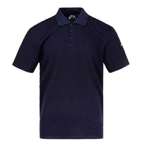 Slazenger - Check Golf Polo Mens