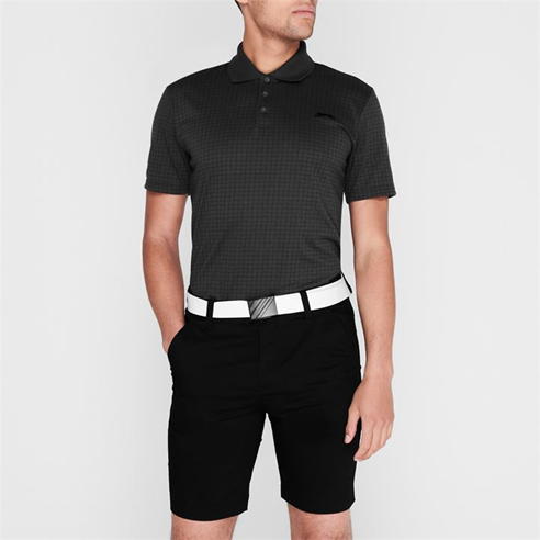 Slazenger - Check Golf Polo Mens