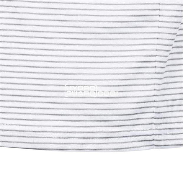 White - Slazenger - Micro Stripe Golf Polo Shirt Mens