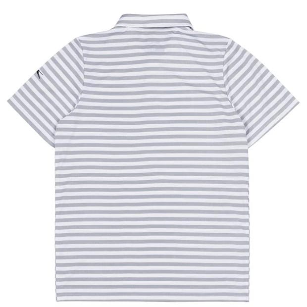 White - Slazenger - Stripe Polo Shirt Junior