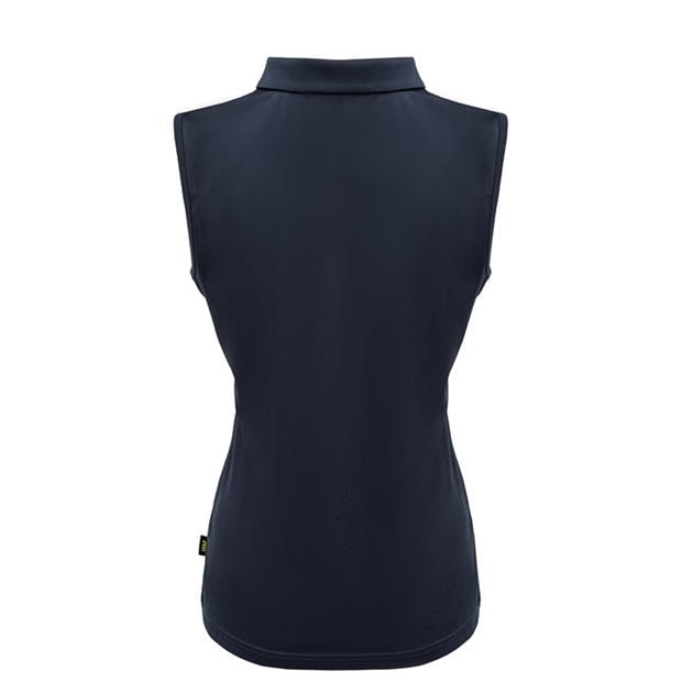 Navy - Slazenger - Sleeveless Polo Shirt Womens