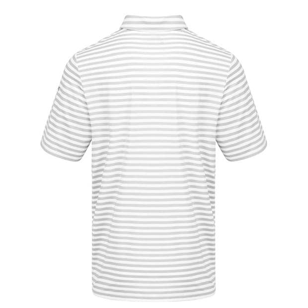 White - Slazenger - Stripe Polo Shirt Mens