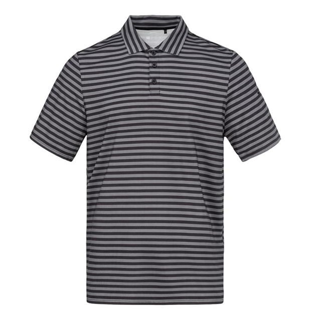 Black - Slazenger - Stripe Polo Shirt Mens