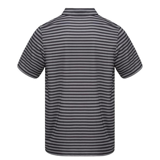 Black - Slazenger - Stripe Polo Shirt Mens