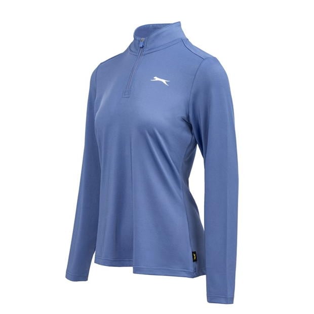 Light Blue - Slazenger - Pullover Zip Top Womens