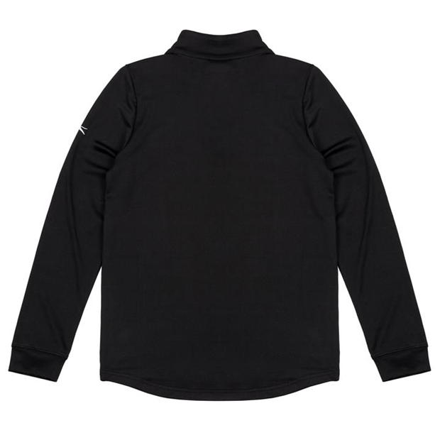 Black - Slazenger - Pullover Zip Top Juniors