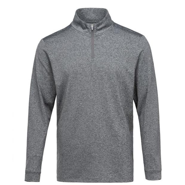 Charcoal - Slazenger - Zip Pullover Top Mens