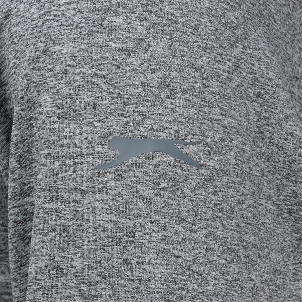 Charcoal - Slazenger - Zip Pullover Top Mens