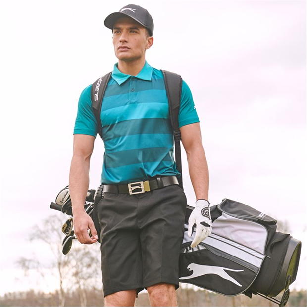 Black - Slazenger - Golf Shorts Mens