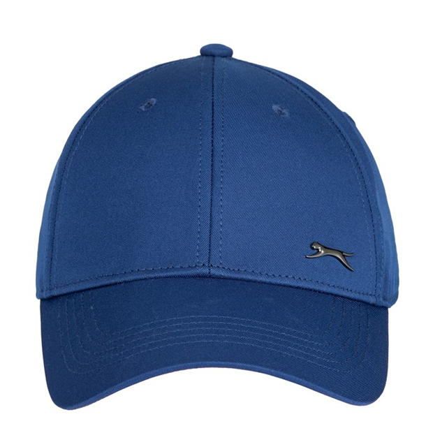 Navy - Slazenger - Classic Metal Badge Baseball Cap