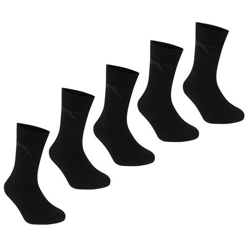 Slazenger - Crew Socks 5 Pack Childs