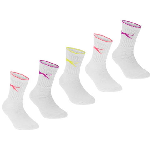 Slazenger - Crew Socks 5 Pack Childs