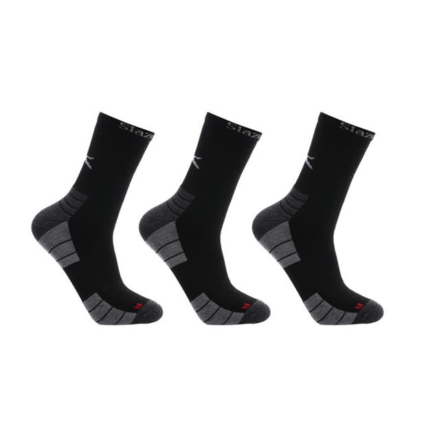 Black - Slazenger - Socks 3 Pack