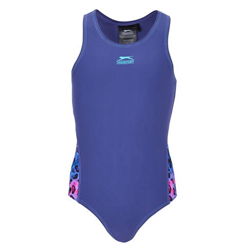 Slazenger - Splice Racerback Swimsuit Junior Girls