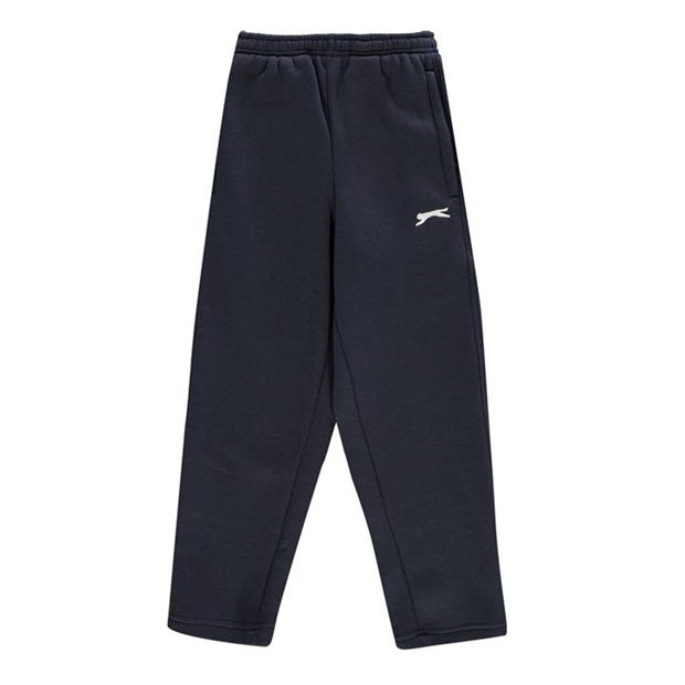 Navy - Slazenger - Open Hem Fleece Pants Junior Boys