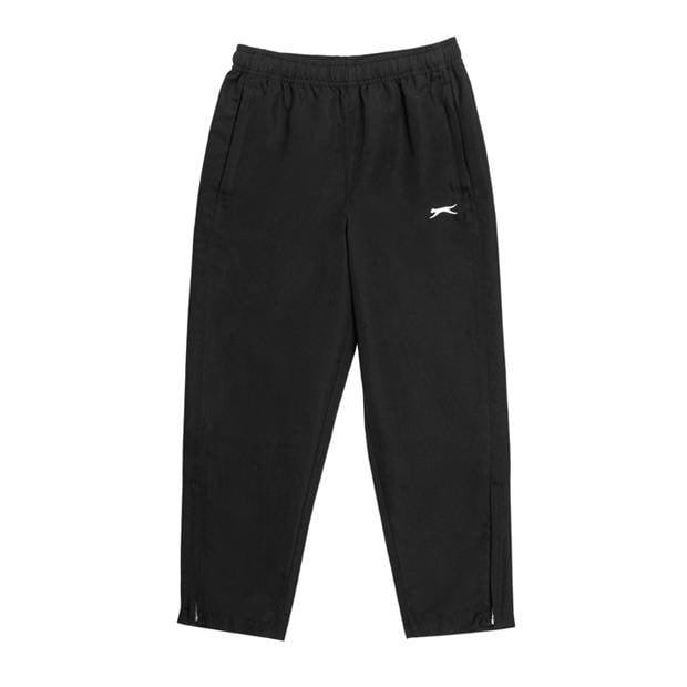 Black - Slazenger - Junior Boys' Active Woven Track Pants