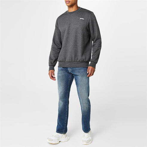 Slazenger - Fleece Crew Sweater Mens